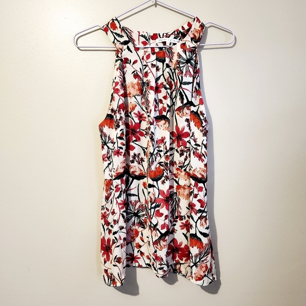 *3 for $30* Floral Sleevless Blouse - Tank Top - Cami Camisole